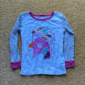 Lamaze White and Pink Long Sleeve Kids Tee